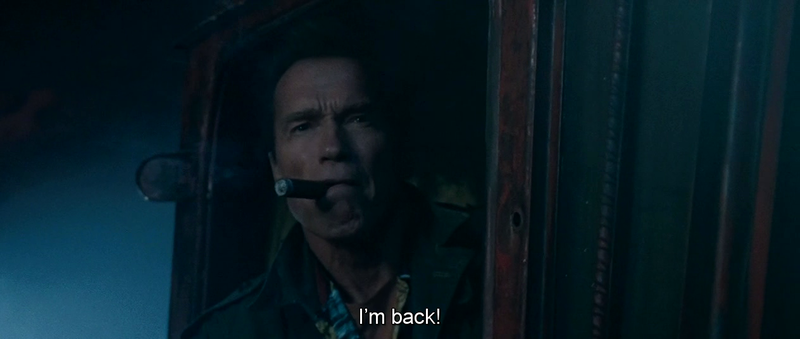 Arnold Schwarzenegger @ The Expendables 2 Arnold Schwarzenegger @ The Expendables 2