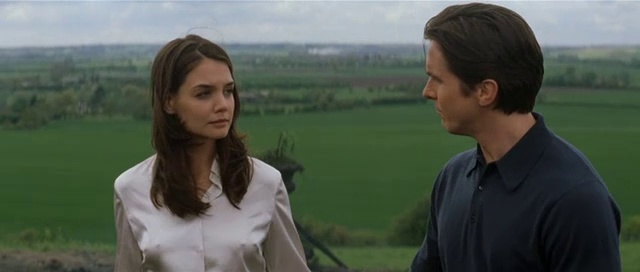 Katie Holmes and Christiane Bale